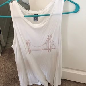 Old Navy- Small white tank